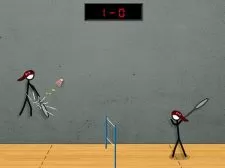 Stick Figure Badminton 2